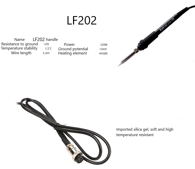 BAKON LF202 soldering station handle for BK2000A
