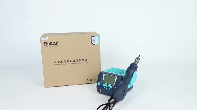 BAKON BK881new LCD lead free 2 in 1soldering station
