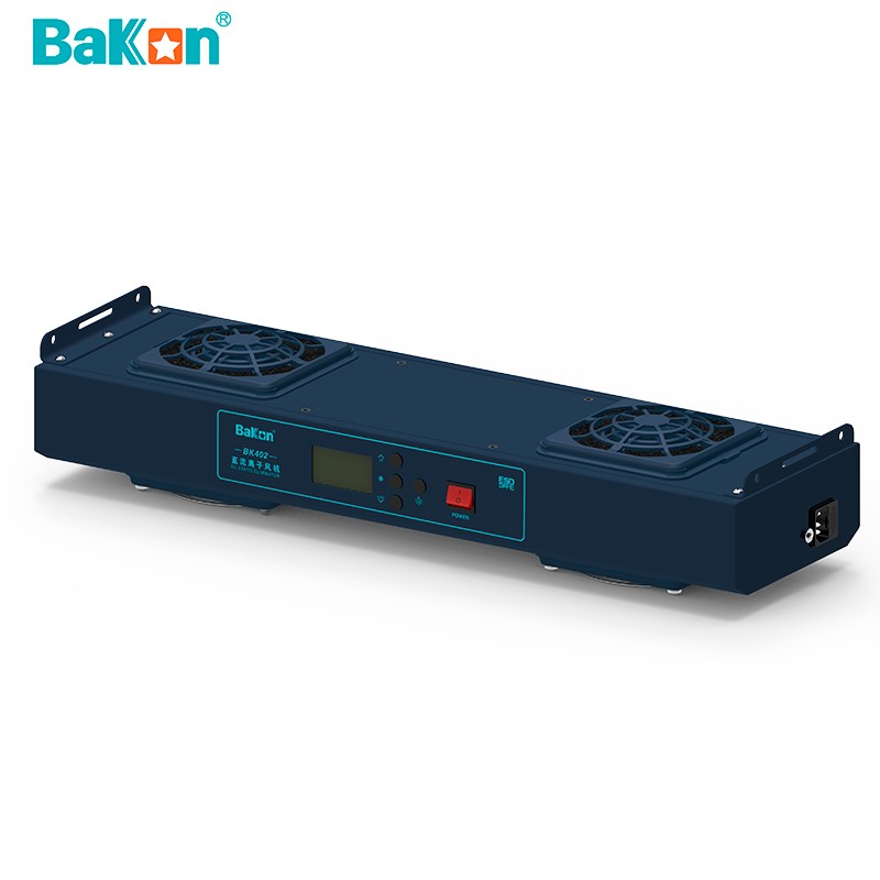 BAKON BK402 2 tuyere DC ion fan for eliminate static electricity