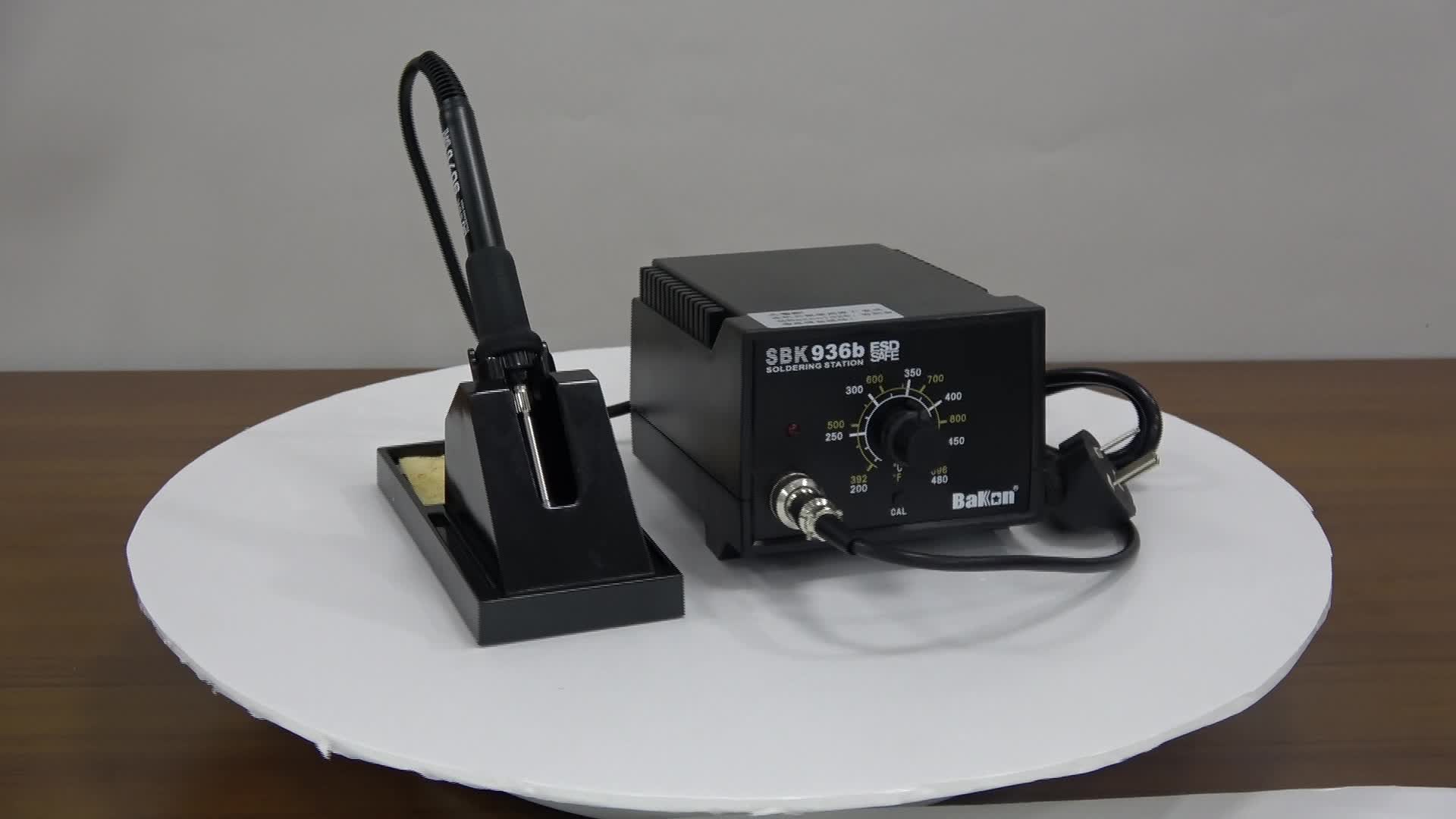 SBK936b Temperature control and adjustable soldering iron station