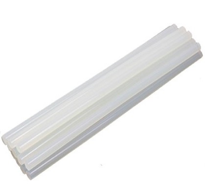 White soft transparent glue stick