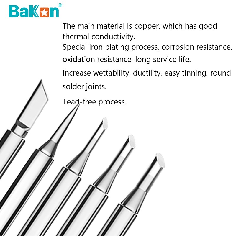 BAKON BK600M lead free soldering tip