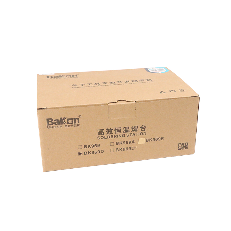 Bakon BK969D Mobile Repairing Tools Solder Station SMD Rework 60W with T12 Heating Core