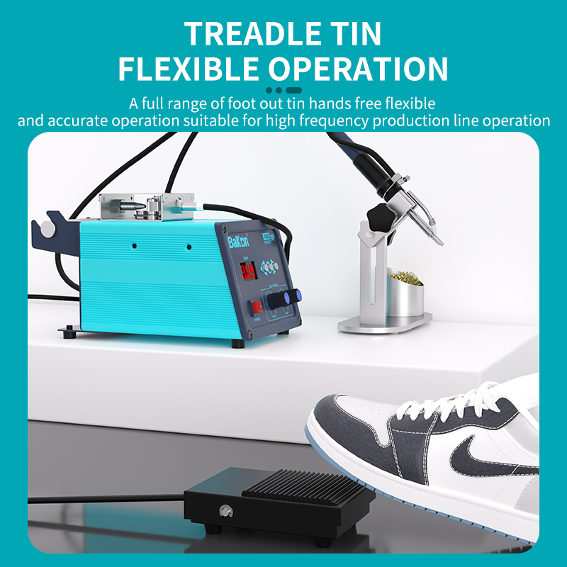 Bakon BK3500 au plug pcb soldering iron station with automatic wire feeder